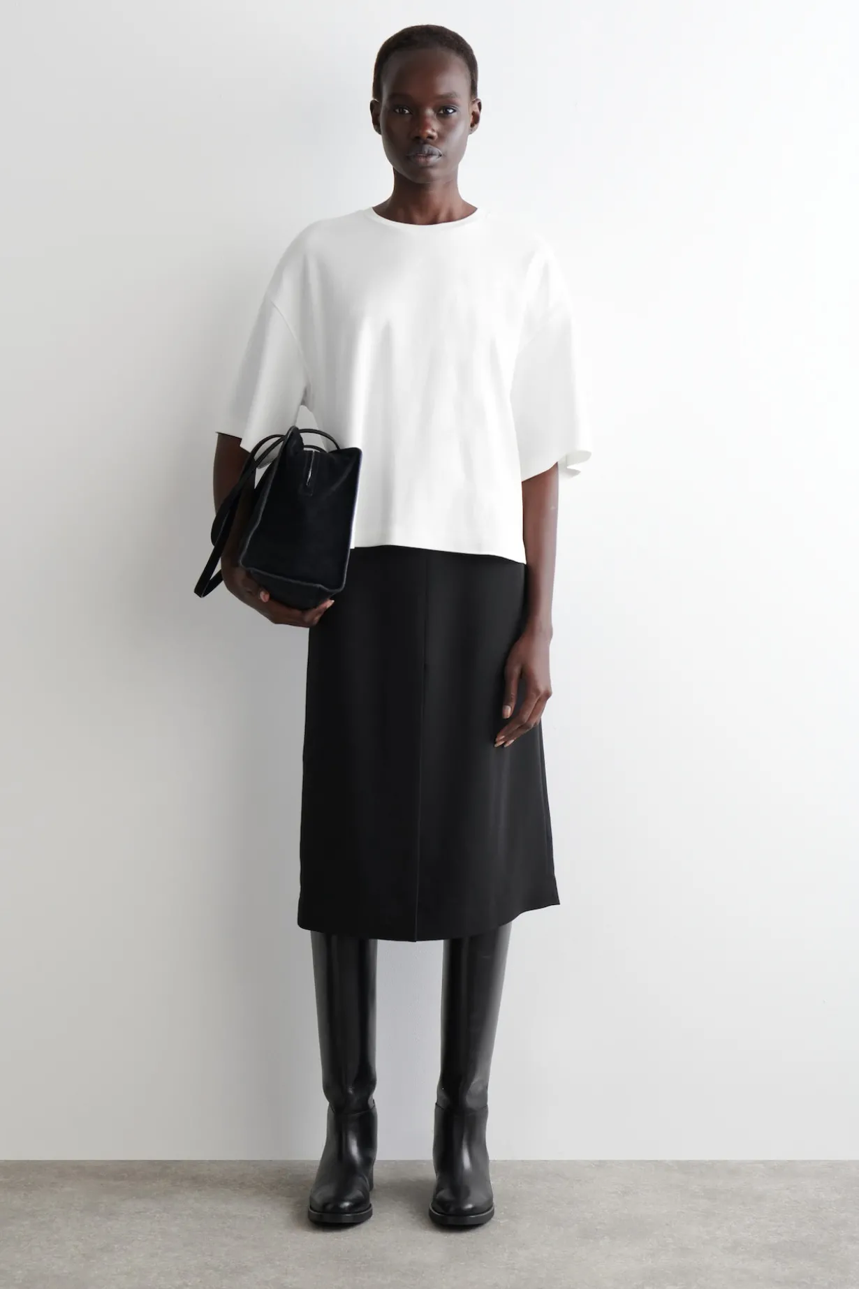 KASTENFÖRMIGES OVERSIZED-T-SHIRT