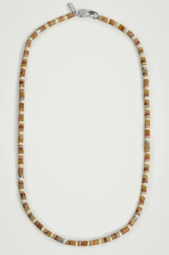 KETTE AUS HALBEDELSTEINEN