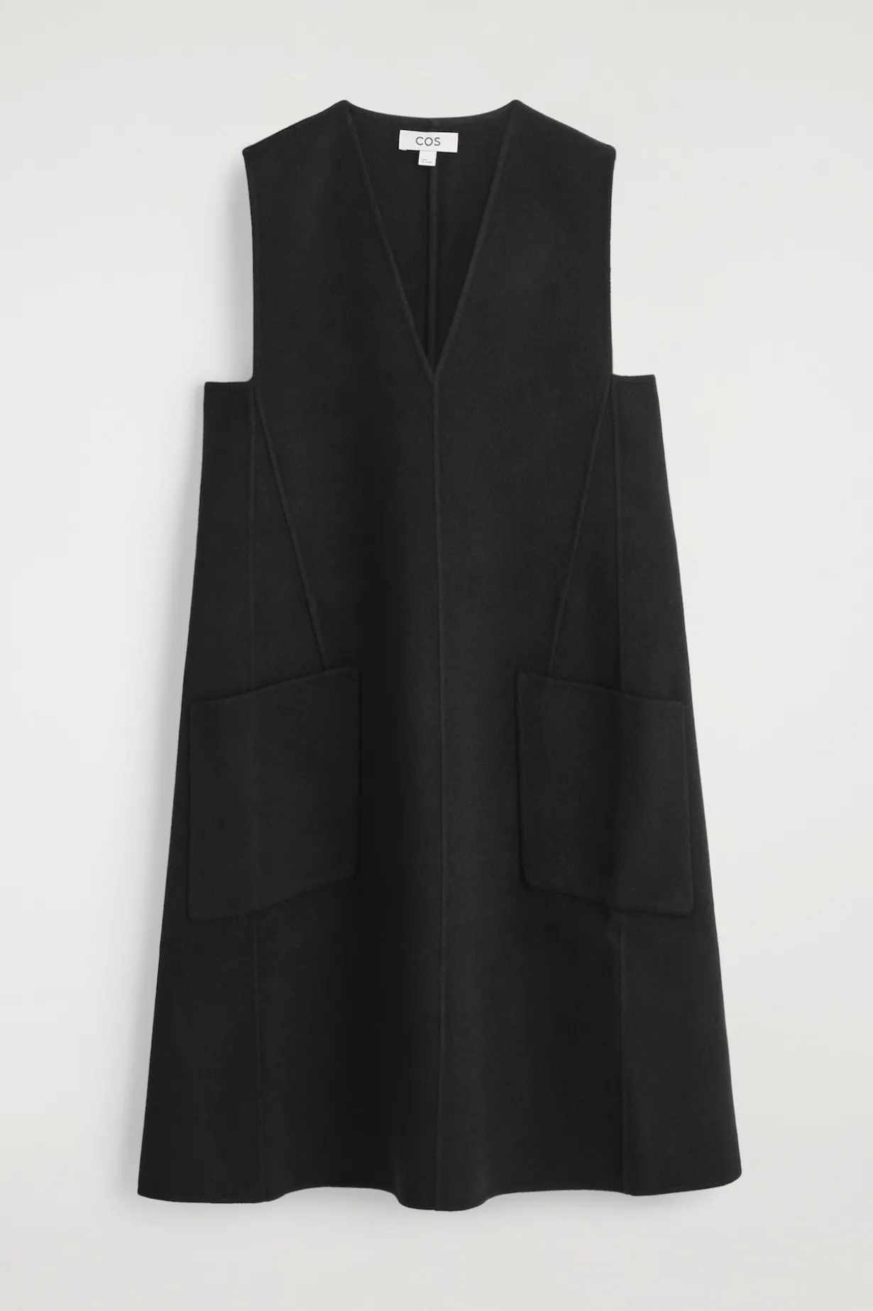 KLEID AUS DOUBLEFACE-MERINOWOLLE