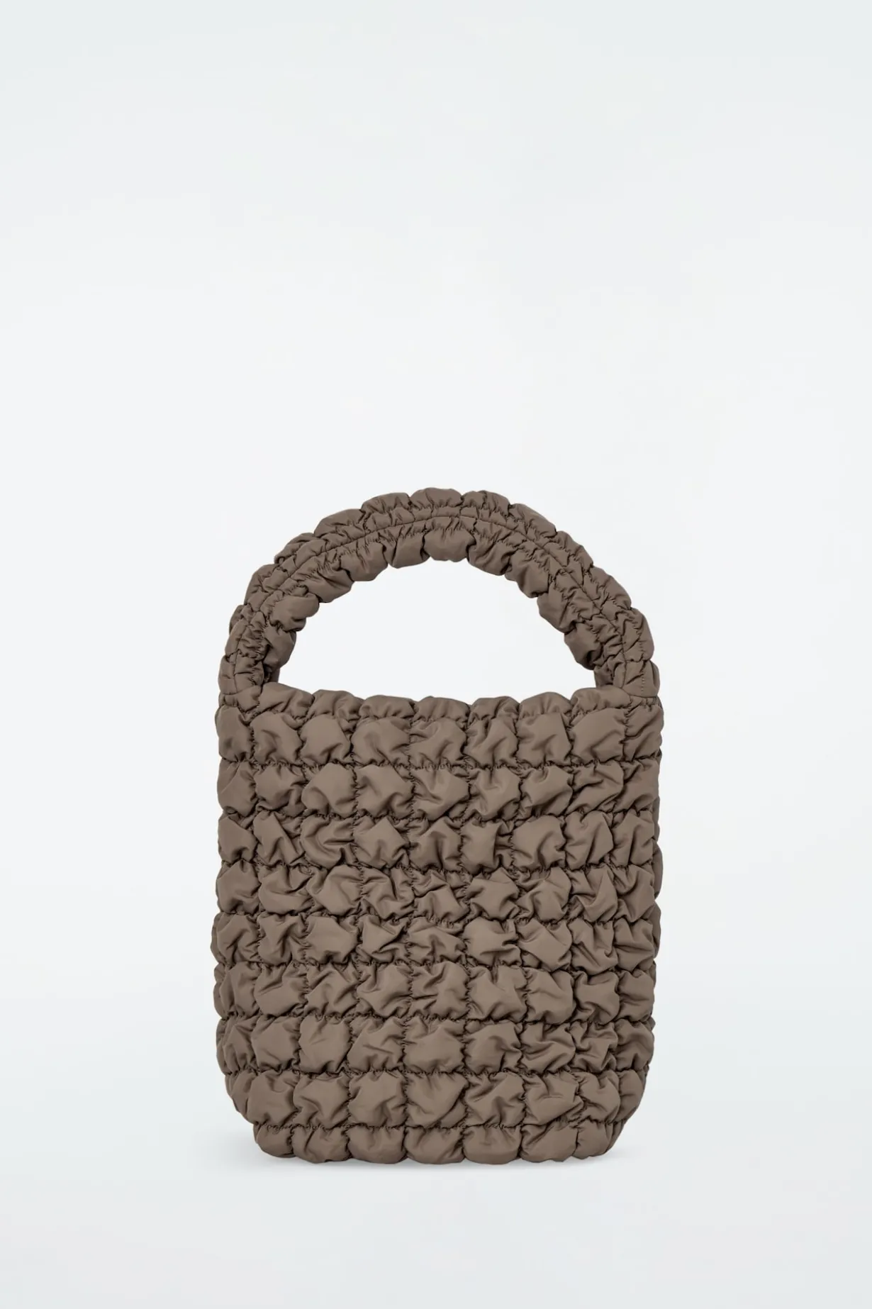 KLEINE GESTEPPTE TOTE BAG