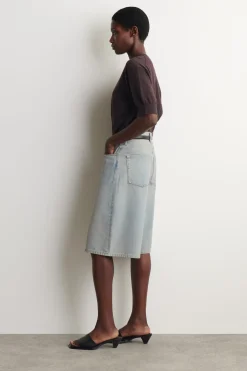 KNIELANGE JEANSSHORTS