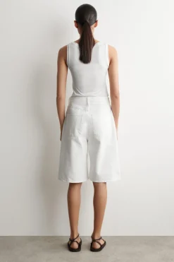 KNIELANGE JEANSSHORTS