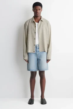 KNIELANGE JEANSSHORTS
