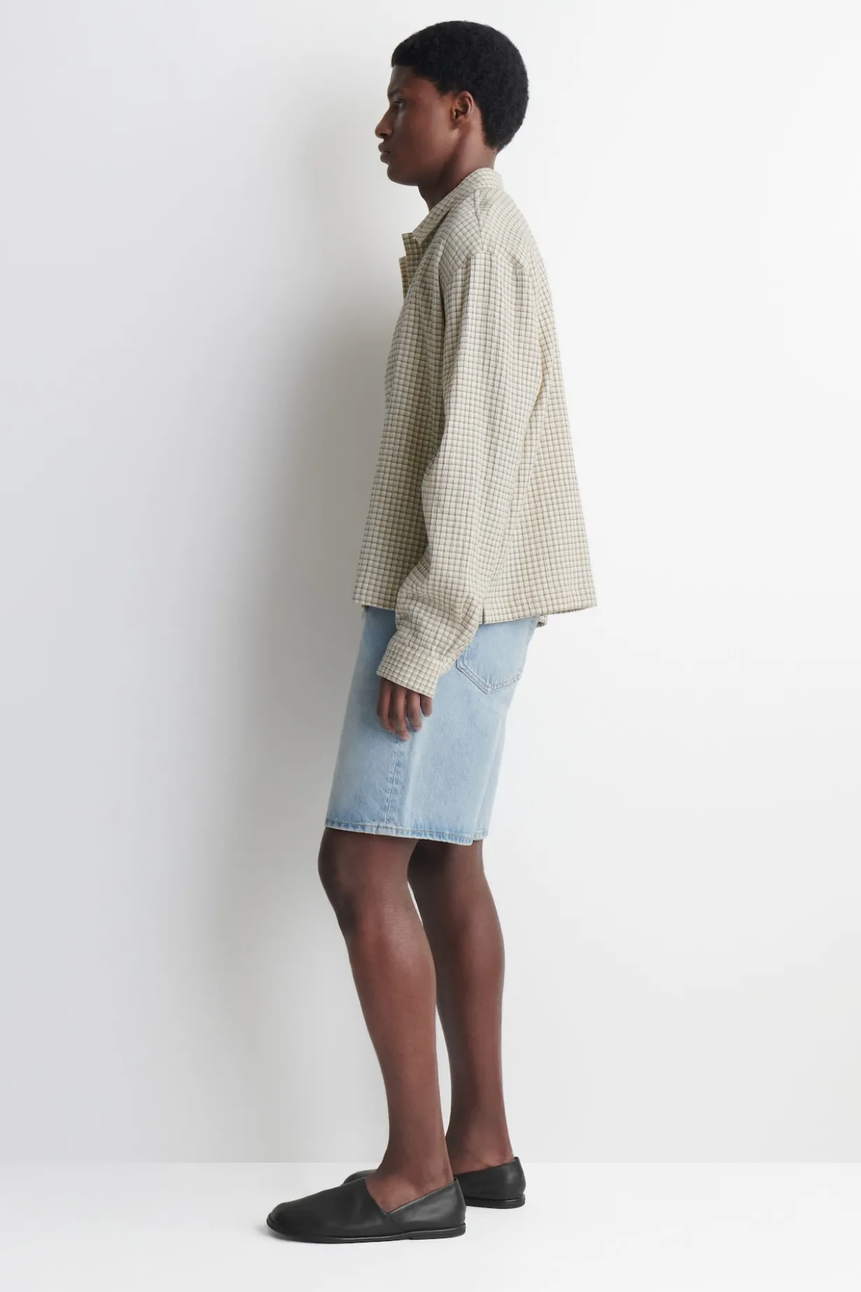KNIELANGE JEANSSHORTS