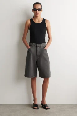 KNIELANGE JEANSSHORTS
