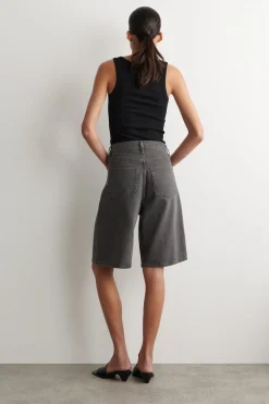 KNIELANGE JEANSSHORTS