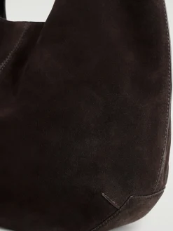 KNOLL SCHULTERTASCHE - VELOURSLEDER