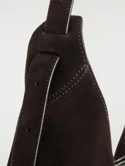 KNOLL SCHULTERTASCHE - VELOURSLEDER