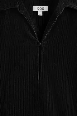 KURZES HEMDKLEID AUS CORD