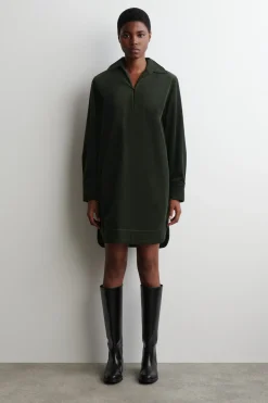 KURZES HEMDKLEID AUS CORD