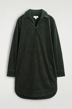 KURZES HEMDKLEID AUS CORD