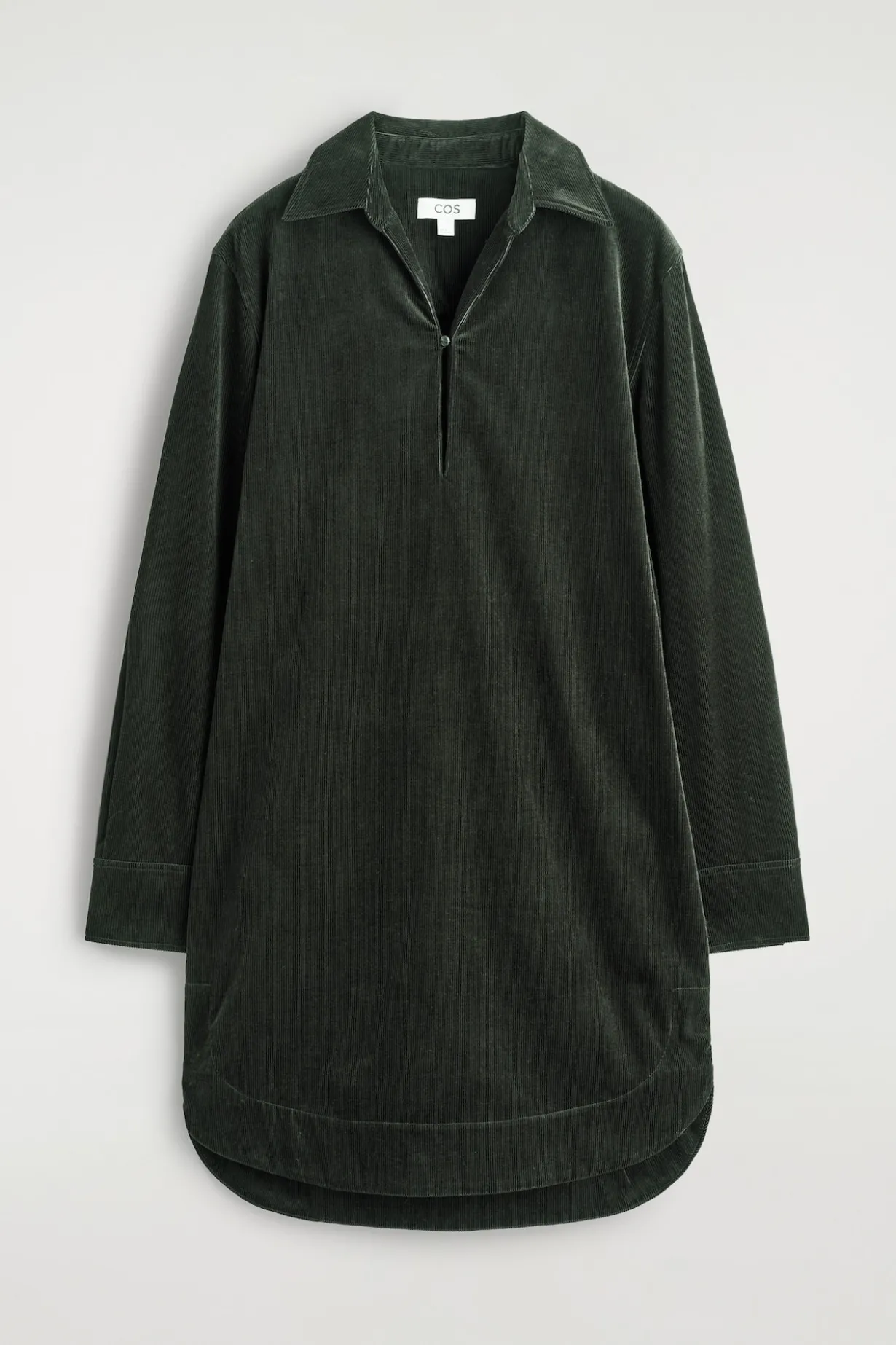 KURZES HEMDKLEID AUS CORD
