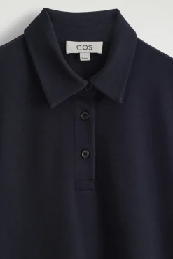 KURZES POLOKLEID AUS JERSEY