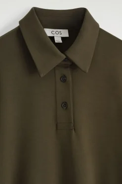 KURZES POLOKLEID AUS JERSEY