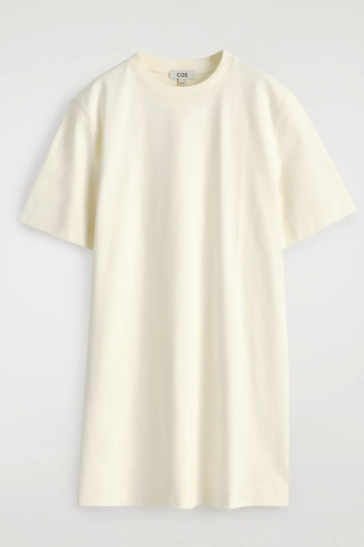 KURZES T-SHIRT-KLEID AUS BAUMWOLLE