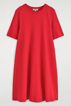 KURZES T-SHIRT-KLEID IN A-LINIE