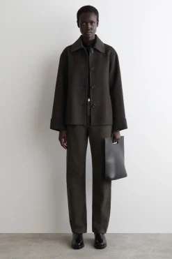 KURZJACKE AUS DOUBLEFACE-WOLLE