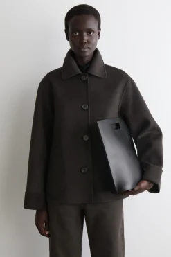 KURZJACKE AUS DOUBLEFACE-WOLLE