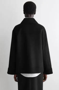 KURZJACKE AUS DOUBLEFACE-WOLLE