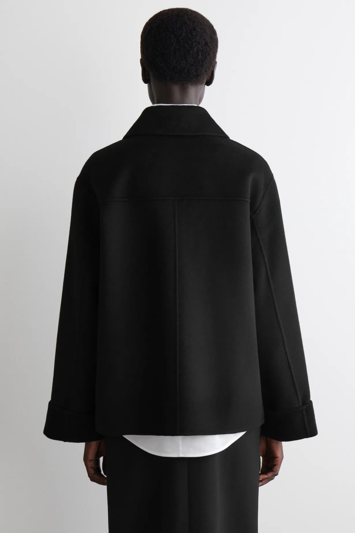 KURZJACKE AUS DOUBLEFACE-WOLLE