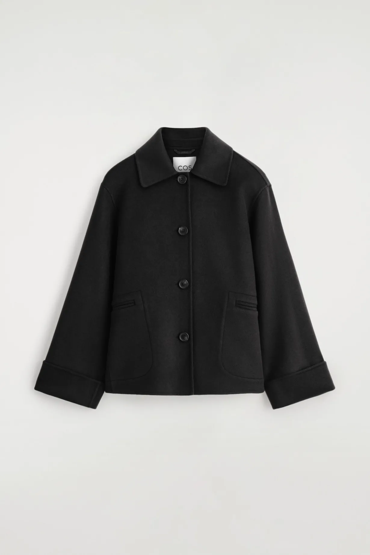 KURZJACKE AUS DOUBLEFACE-WOLLE