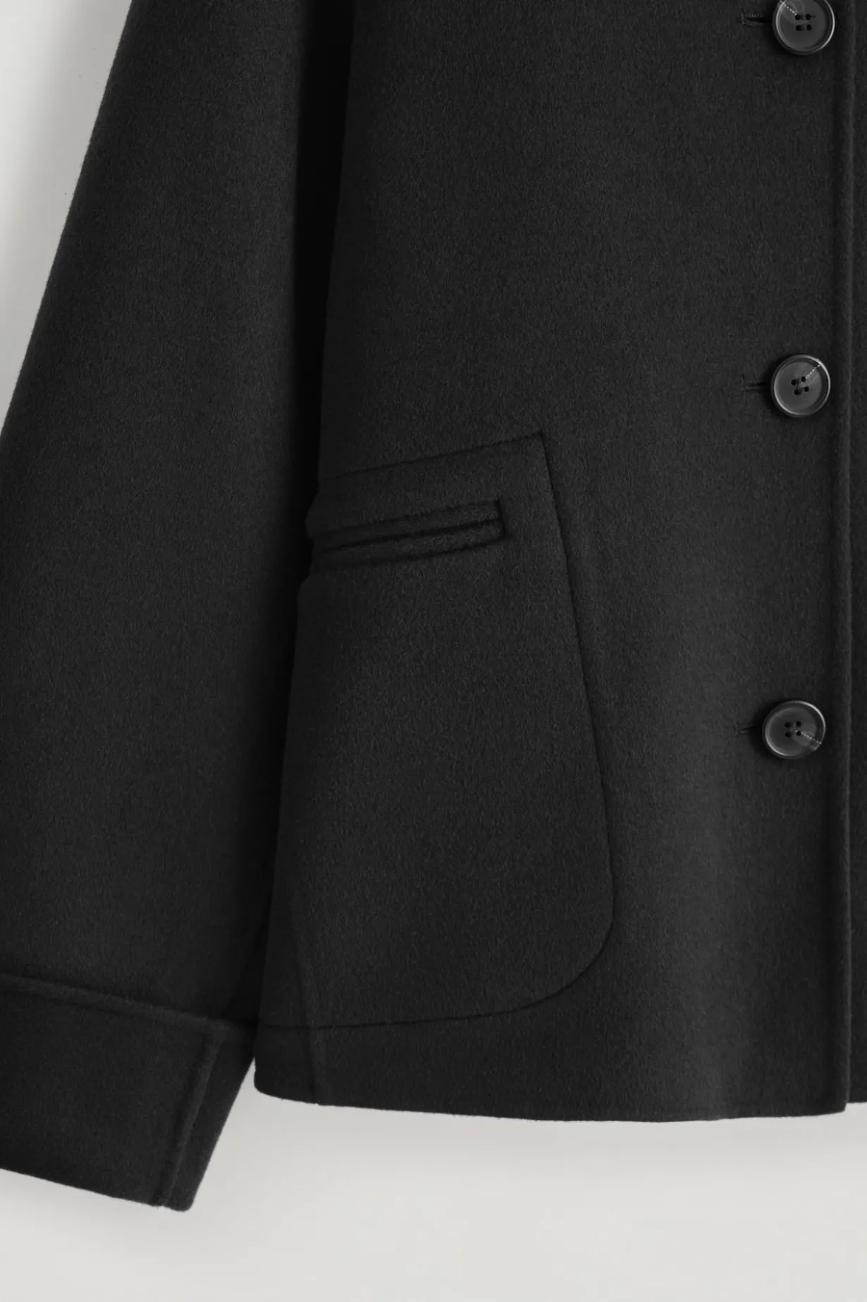KURZJACKE AUS DOUBLEFACE-WOLLE