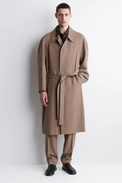 KURZMANTEL AUS TWILL