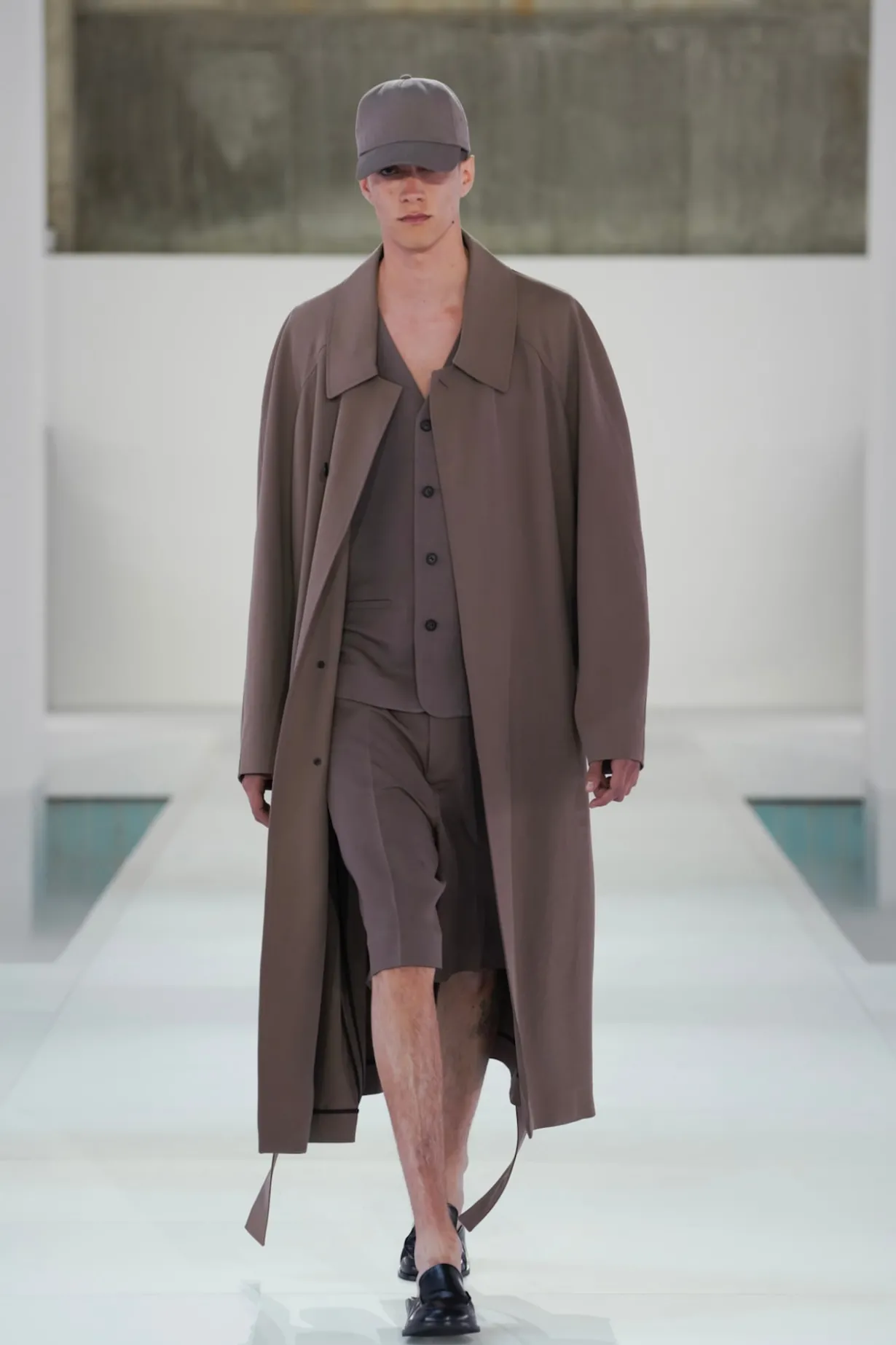 KURZMANTEL AUS TWILL