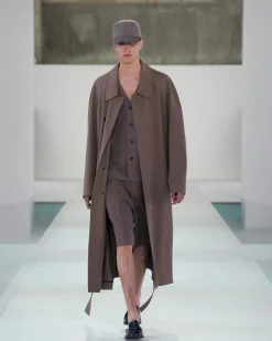 KURZMANTEL AUS TWILL