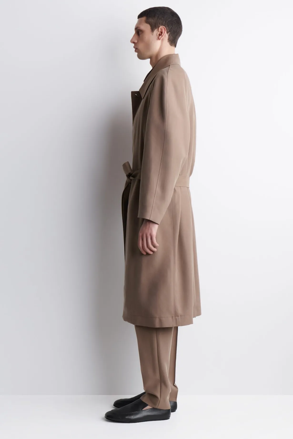 KURZMANTEL AUS TWILL
