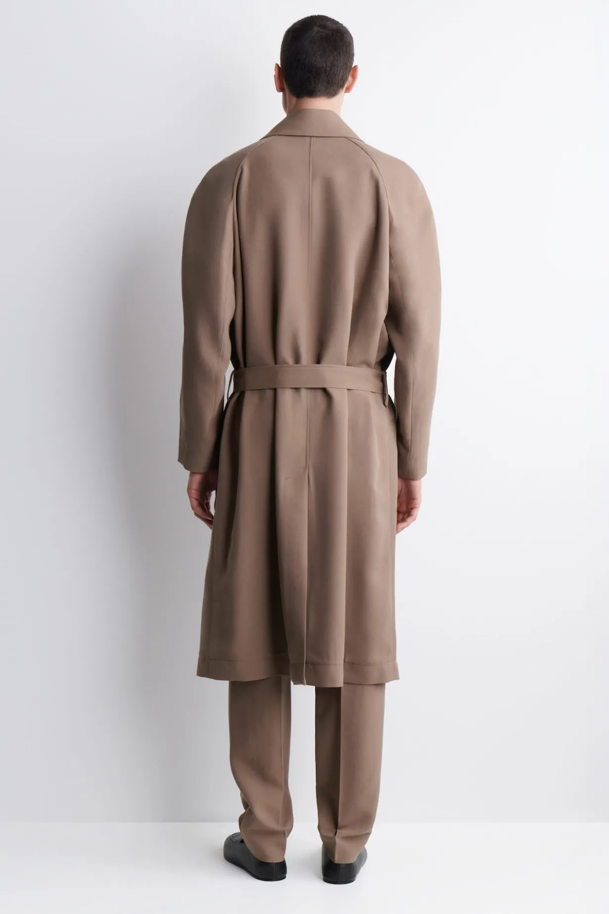KURZMANTEL AUS TWILL