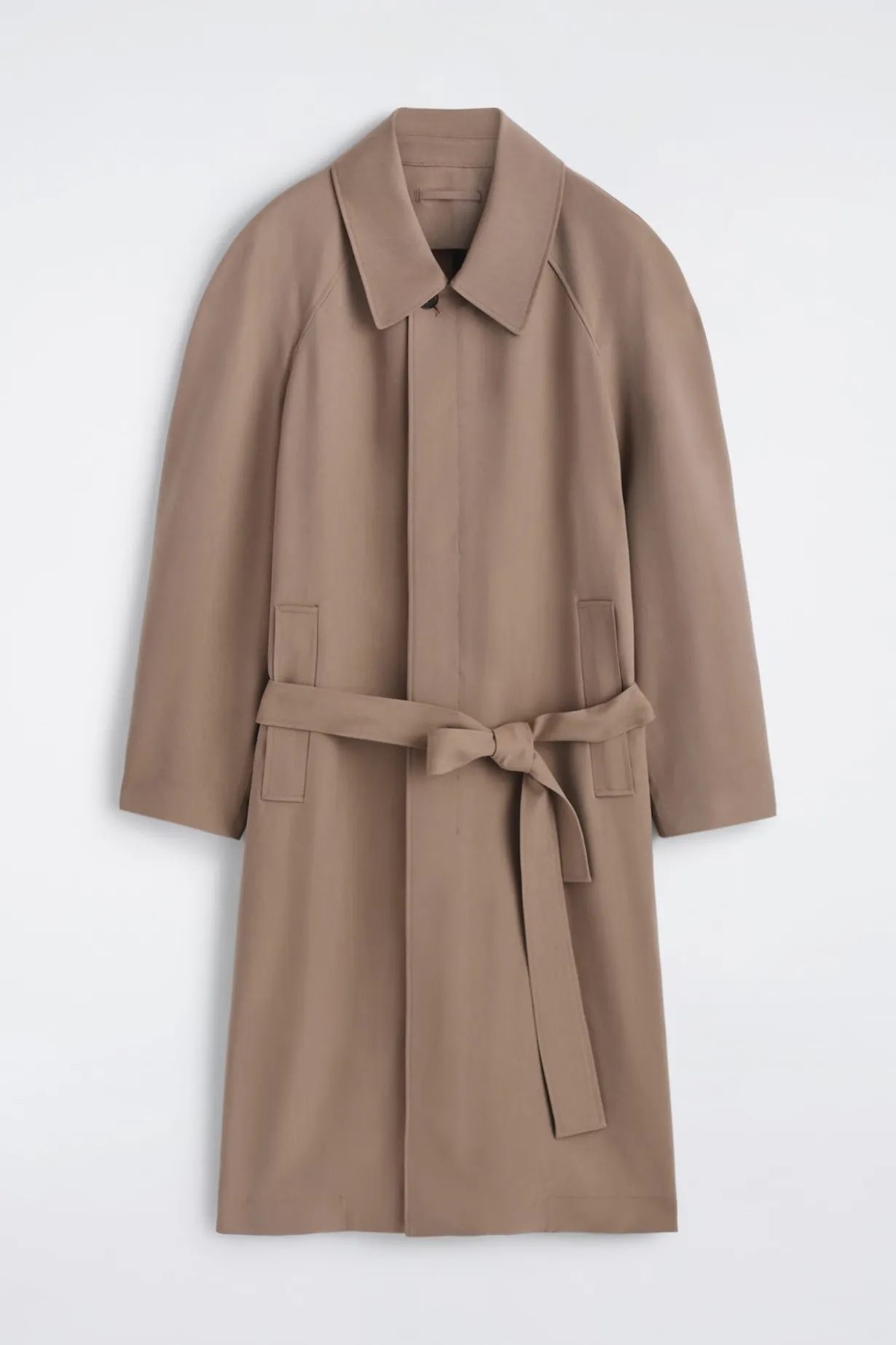 KURZMANTEL AUS TWILL