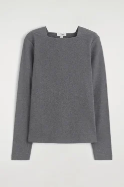 LANGARMSHIRT AUS BAUMWOLLJERSEY