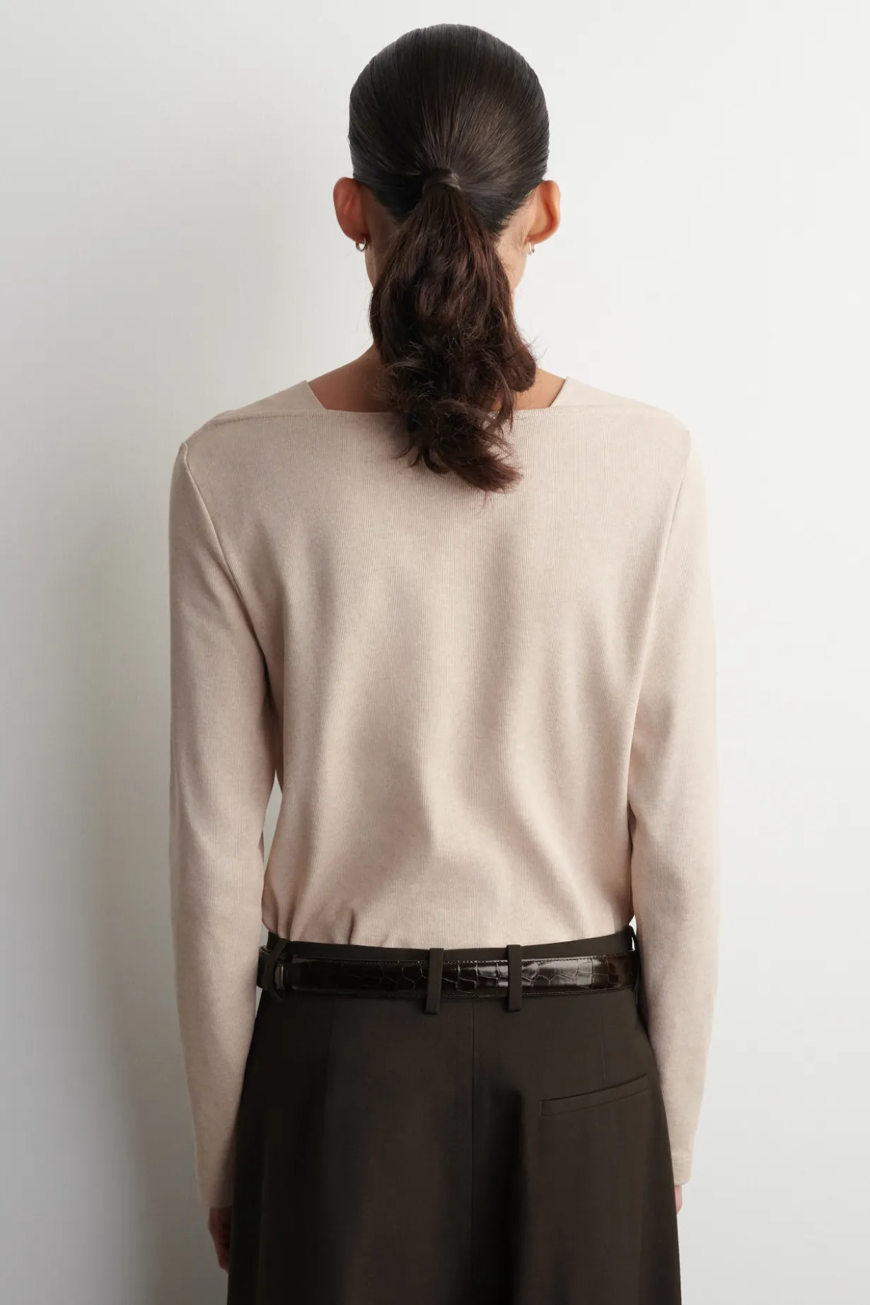 LANGARMSHIRT AUS BAUMWOLLJERSEY