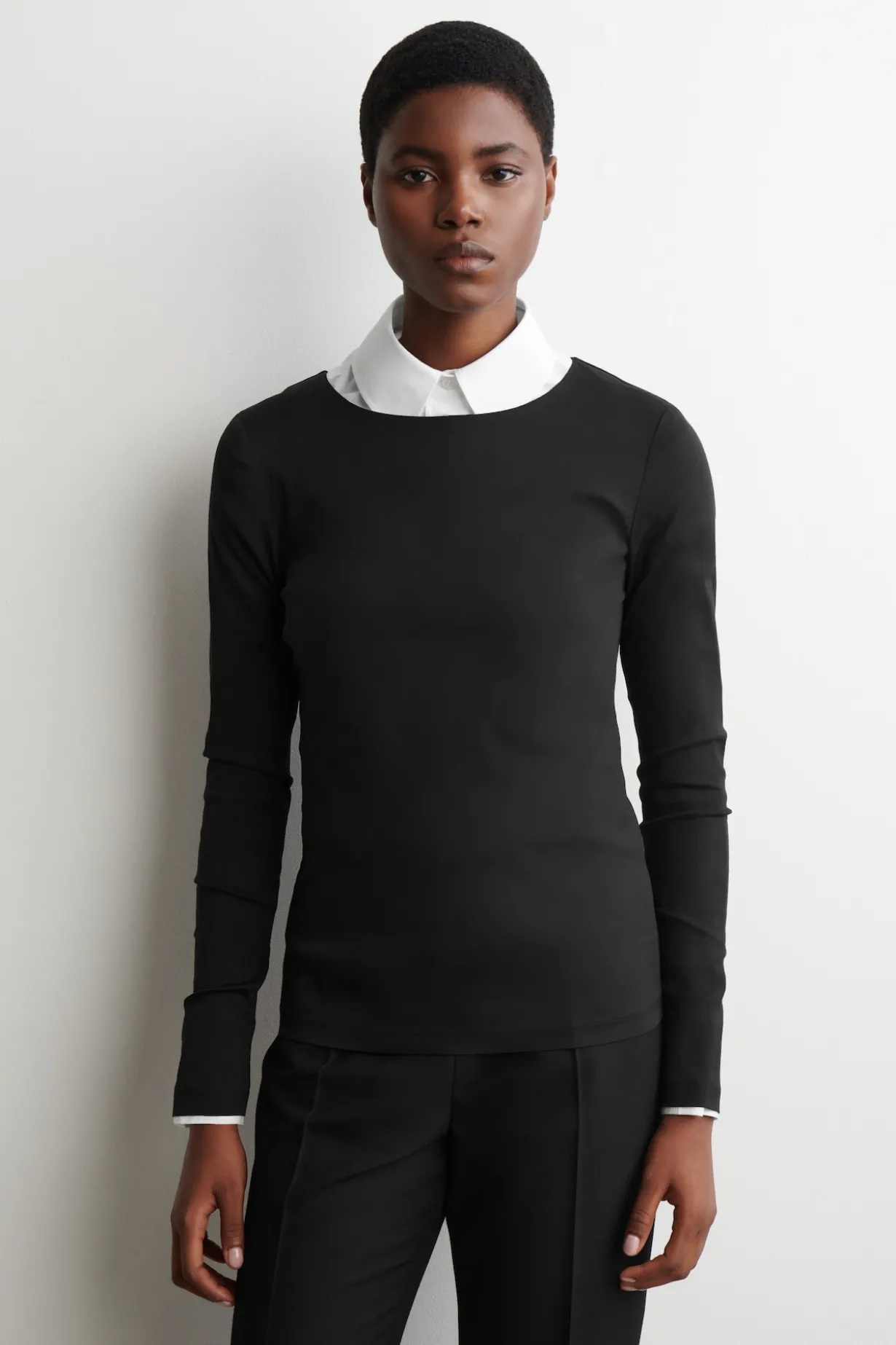 LANGARMSHIRT AUS BAUMWOLLE