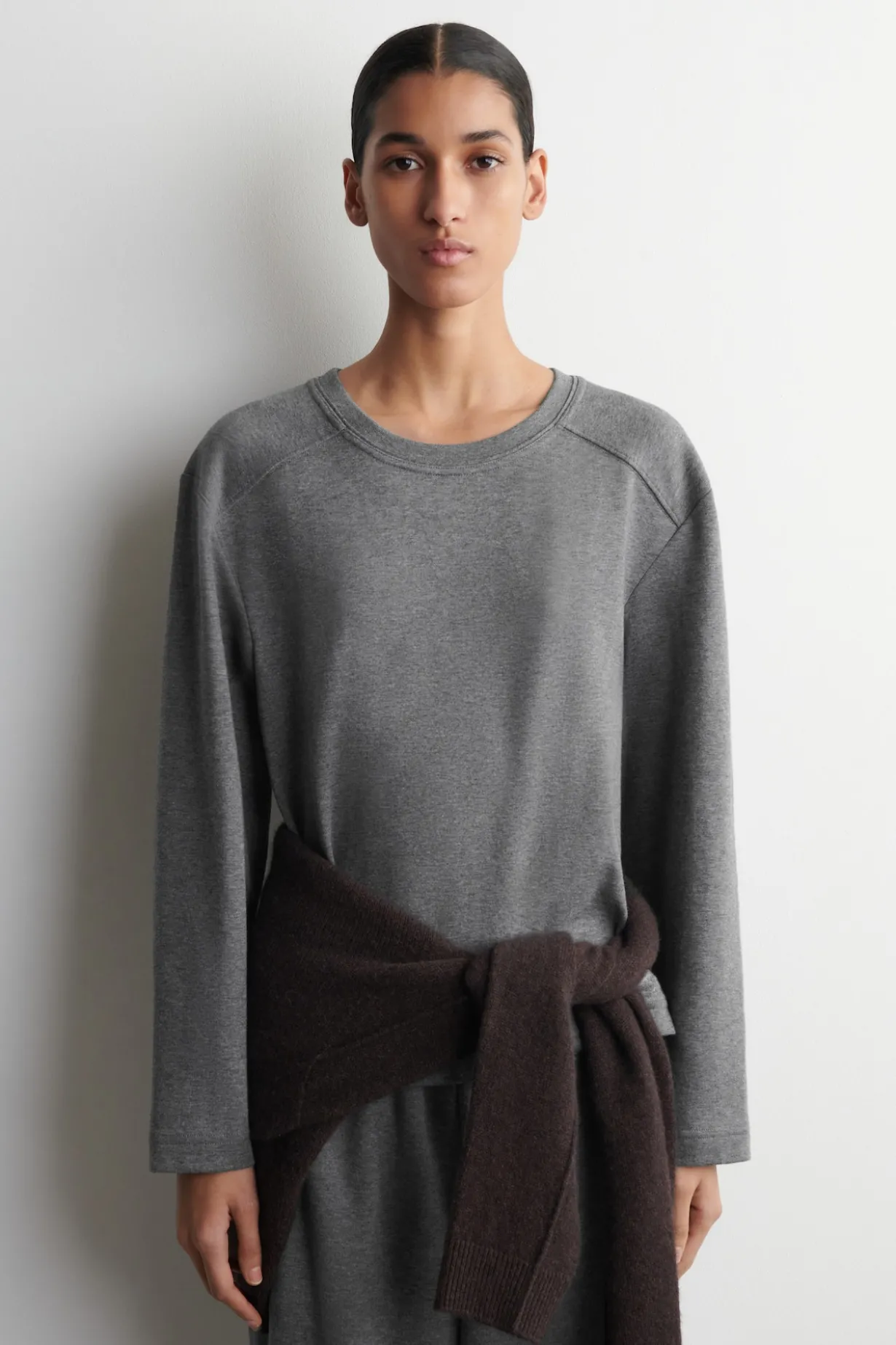 LANGARMSHIRT AUS BAUMWOLLE