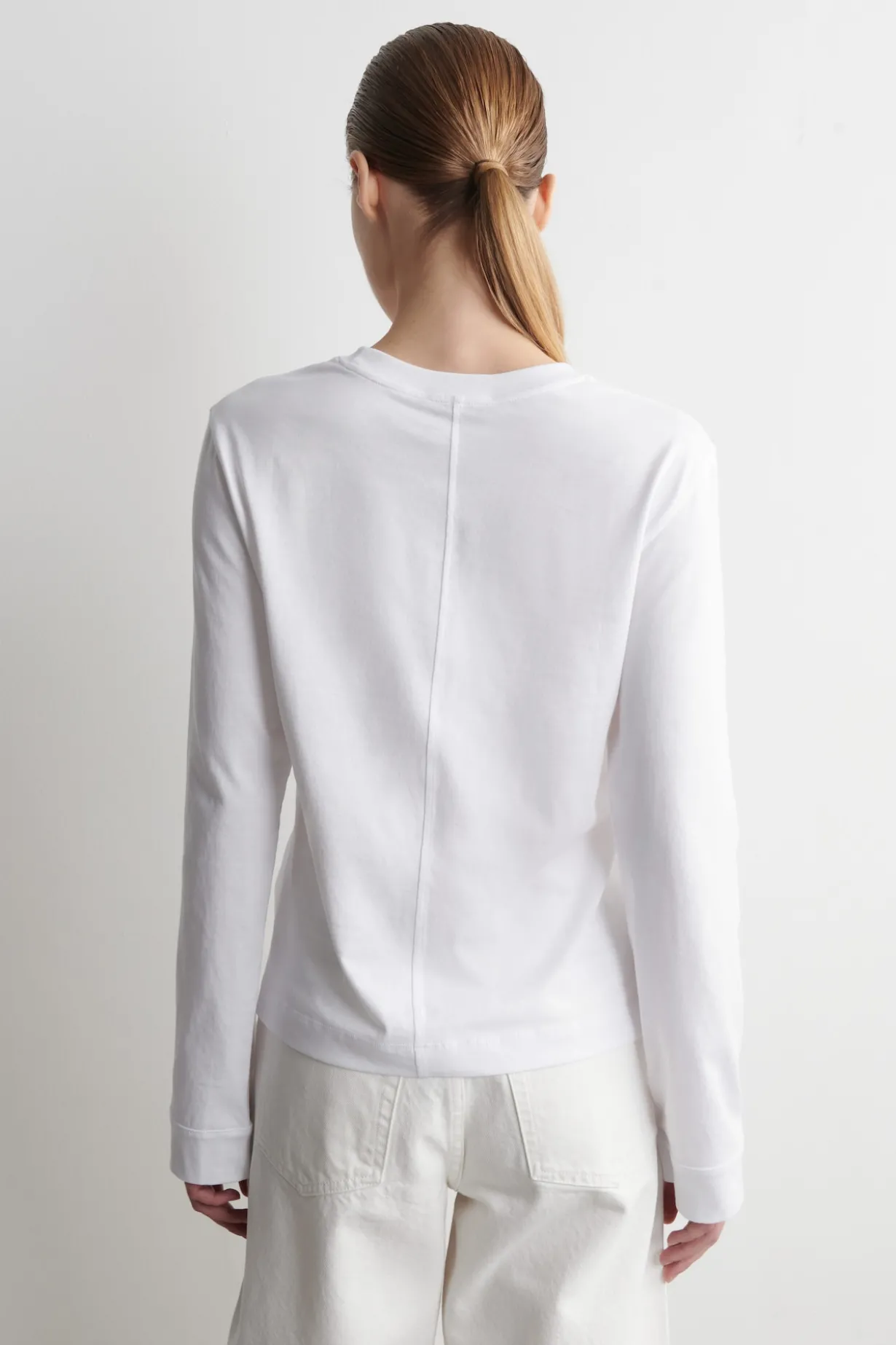 LANGARMSHIRT AUS BAUMWOLLE