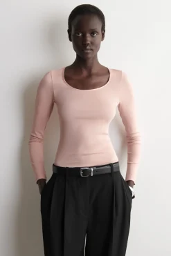 LANGARMSHIRT AUS BAUMWOLLJERSEY