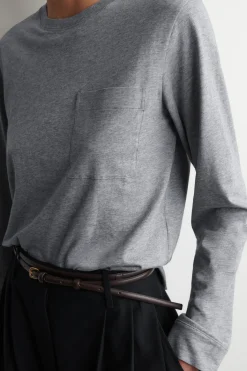 LANGARMSHIRT AUS BAUMWOLLE