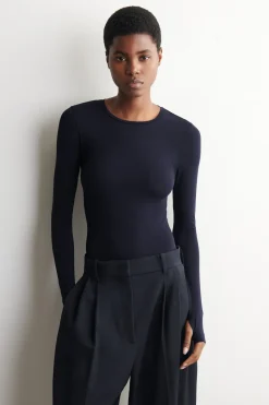 LANGARMSHIRT AUS BAUMWOLLE