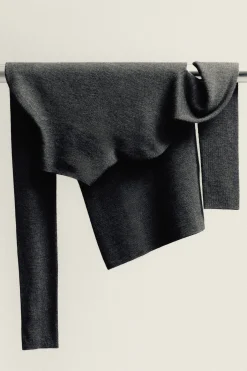 LANGARMSHIRT AUS MERINOWOLLE MIT HOHEM KRAGEN