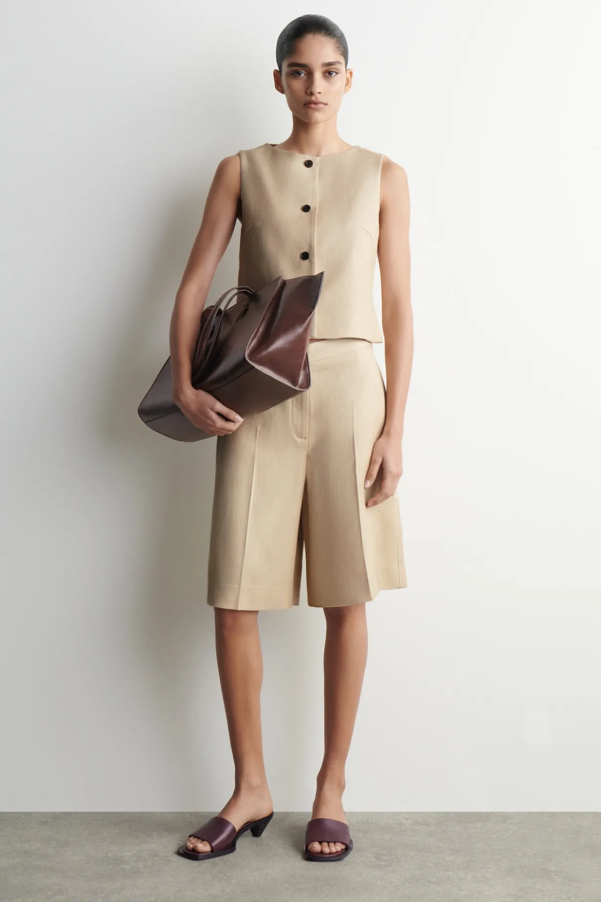 LANGE ELEGANTE SHORTS