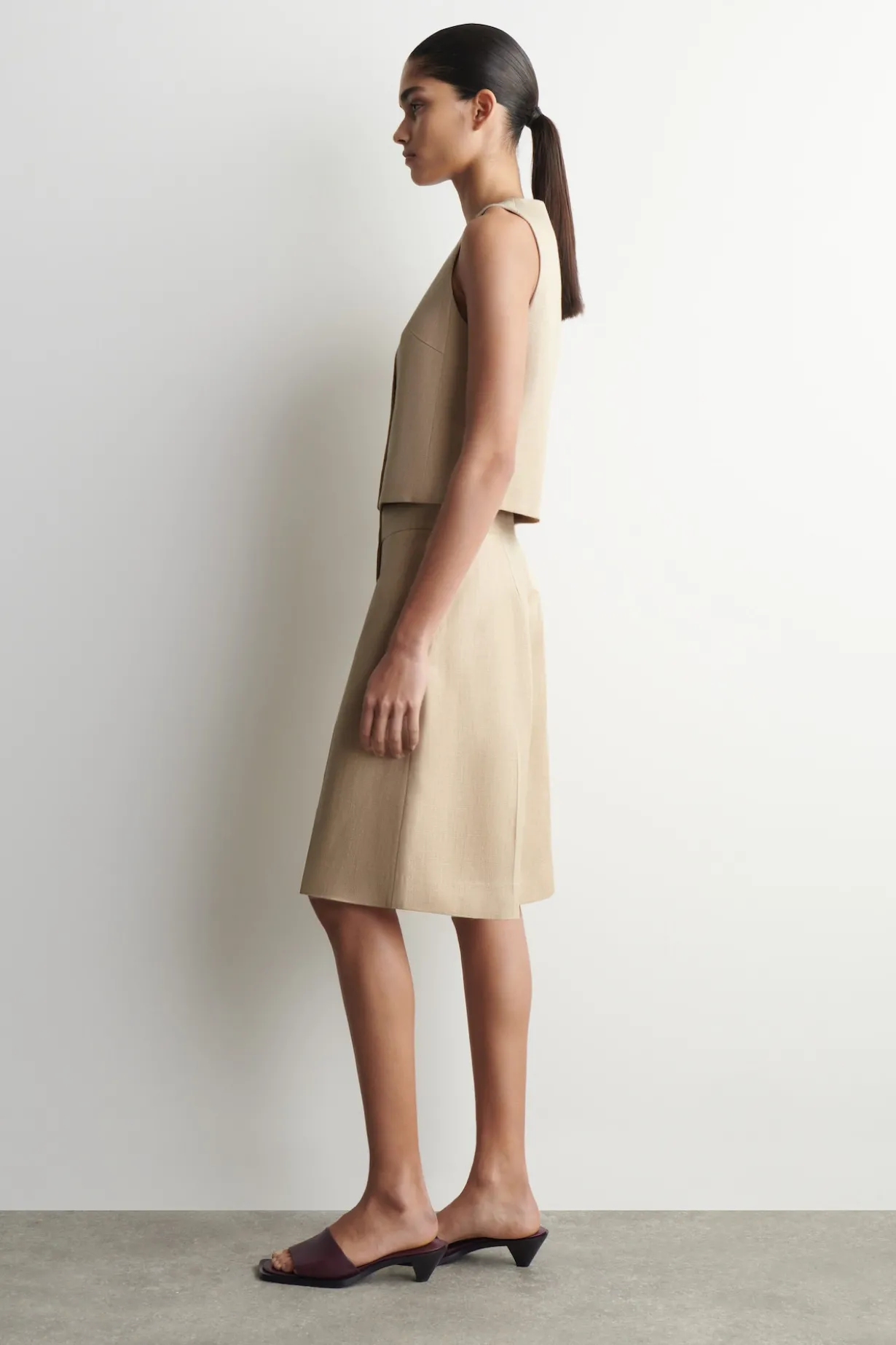 LANGE ELEGANTE SHORTS