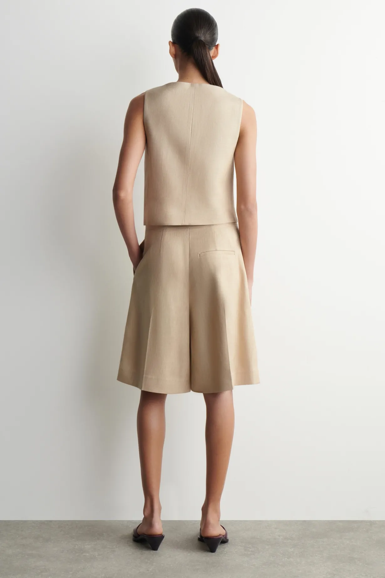 LANGE ELEGANTE SHORTS