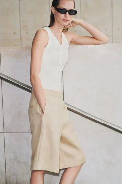 LANGE ELEGANTE SHORTS