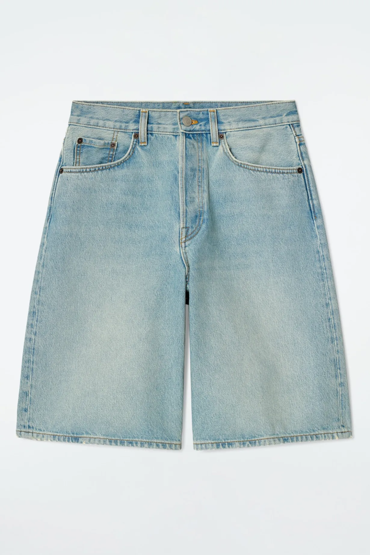 LANGE JEANSSHORTS