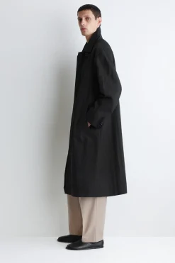 LANGER TRENCHCOAT AUS BAUMWOLLE