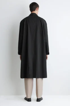 LANGER TRENCHCOAT AUS BAUMWOLLE