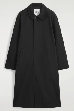 LANGER TRENCHCOAT AUS BAUMWOLLE
