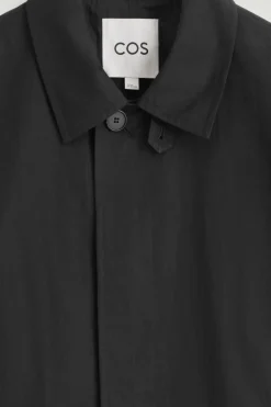LANGER TRENCHCOAT AUS BAUMWOLLE